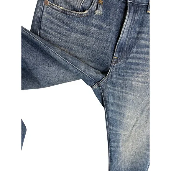 R13 Romeo Mid-Rise Straight-Leg Jeans-sz 25 - Picture 5 of 14